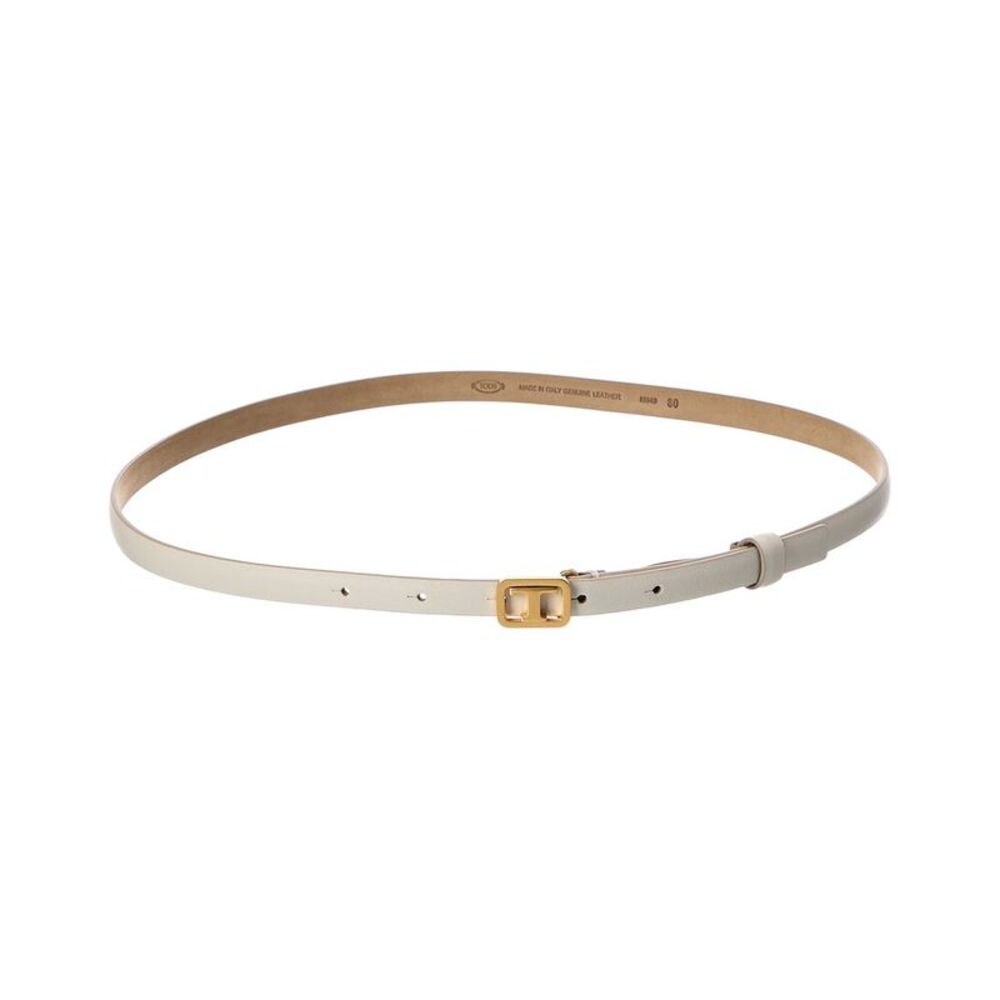 Tod’S Leather Belt, White